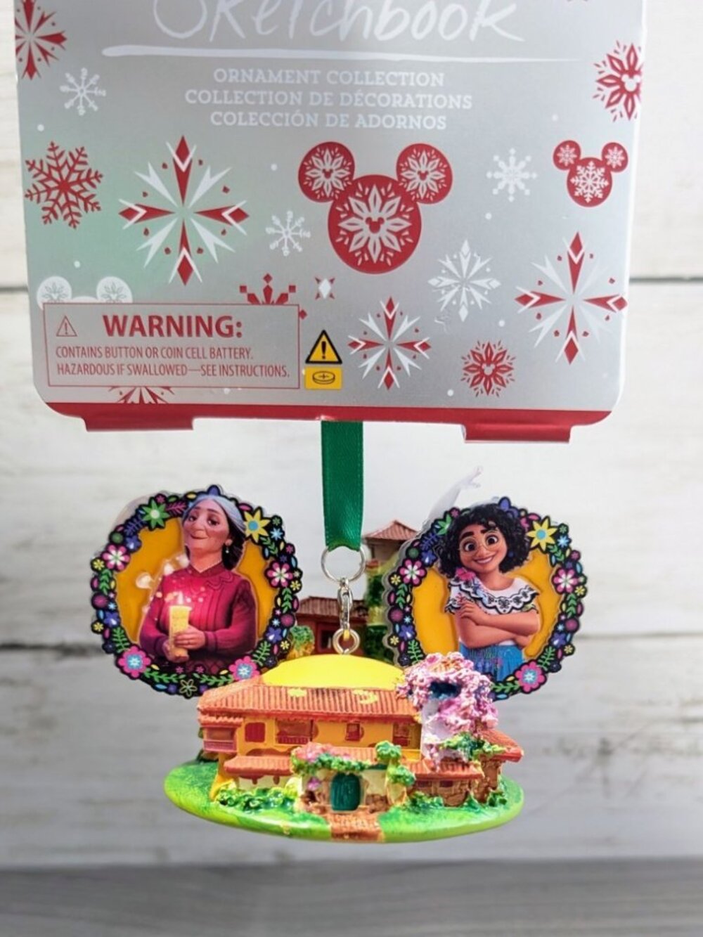 Disney Encanto Ear Hat Light-Up Living Magic Sketchbook Ornament IN DAYLIGHT